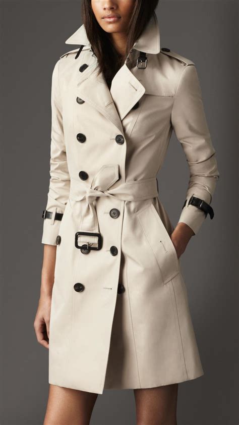 burberry calf skin women's trench coat|best Burberry trench coat women.